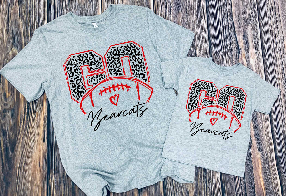 Glitter Football Mom Shirt, Football Shirts