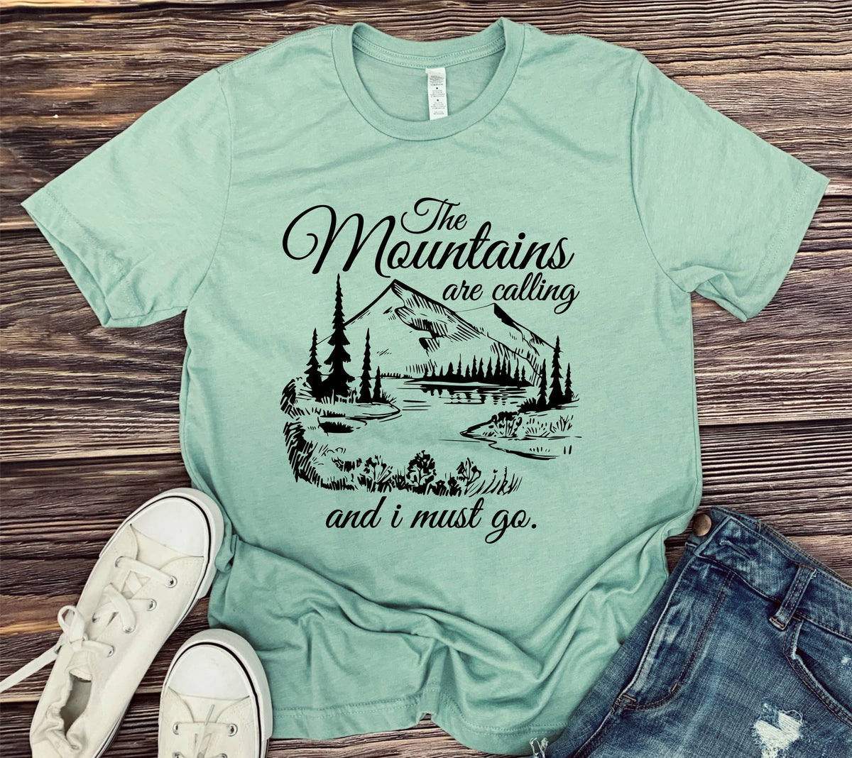 The Mountains are Calling Tee – rockcreek