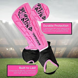 Vizari Malaga Shin Guards - Pink