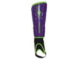 Vizari Malaga Purple/Green Soccer Shin Guard