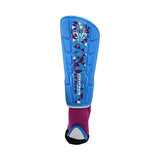 Vizari Frost Soccer Shin Guard-Blue/Maroon