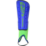 Vizari Malaga Shin Guards, Blue/Green