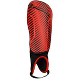 VIZARI Matera Soccer Shin Guards, Red/Black,