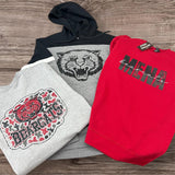 Bearcats Varsity Fleece Colorblock Hoodie- Black