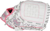 Rawlings Youth Softball Glove 10" - White/Unicorn Basket Web