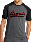 Legends Baseball Men's Tri-Blend Wicking Tee