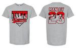 Legends Baseball Drip - Heather Grey