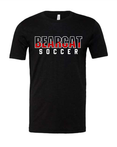 Bearcat Soccer - Black  w/ Custom Back Option