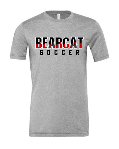 Bearcat Soccer - Grey  w/ Custom Back Option