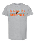 Oden Timberwolves Basketball Tee- Heather Grey