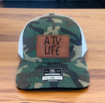ATV Life Army Camo/White Richardson Hat