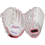 Rawlings Youth Softball Glove 10" - White/Unicorn Basket Web