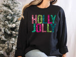 Holly Jolly Sequin Sweatshirt