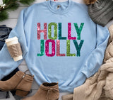 Holly Jolly Sequin Sweatshirt