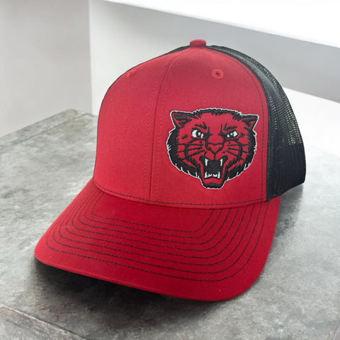 Mena Youth Football- Red/Black Embroidery Hat