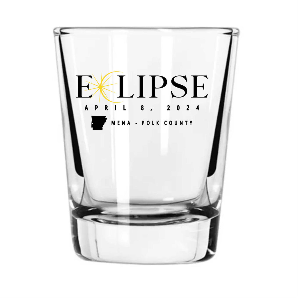 Eclipse 2024 Shot Glass rockcreek