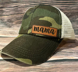 Camo mama Criss Cross Hat