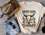 Simmer Down Cowboy Tee