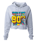 Take Me Back to the 90s Crop Hoodie