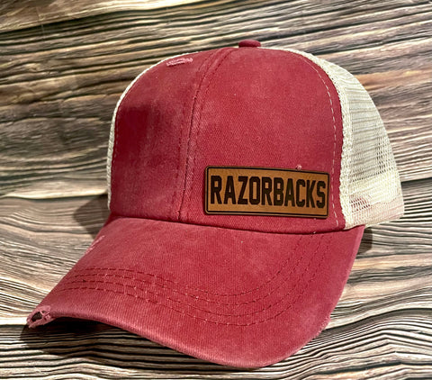 Razorbacks Criss Cross Hat